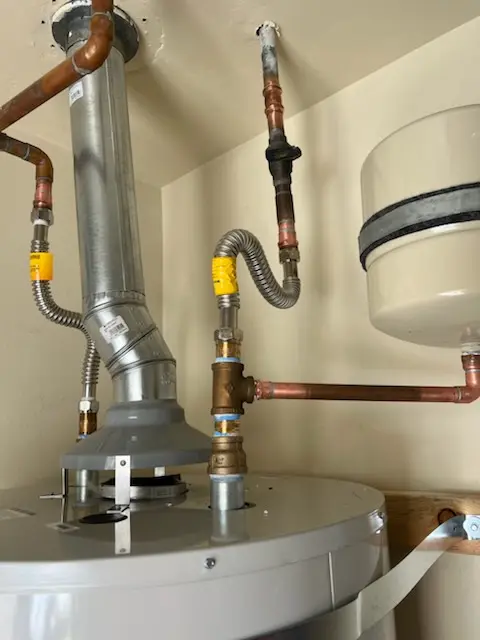 Water heater installation and plumbing repair in Clemente Ranch